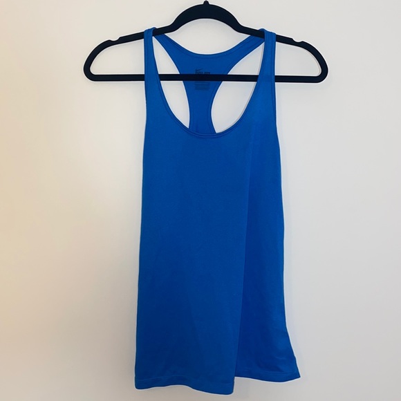 Nike Tops - Nike Dry Fit Blue Workout Tank Top